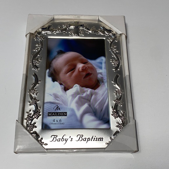 Kohl's Wall Decor New Babys Baptism Photo Frame Poshmark